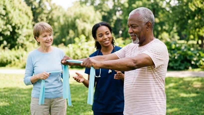 Best Exercises for Older Adults with Heart Disease